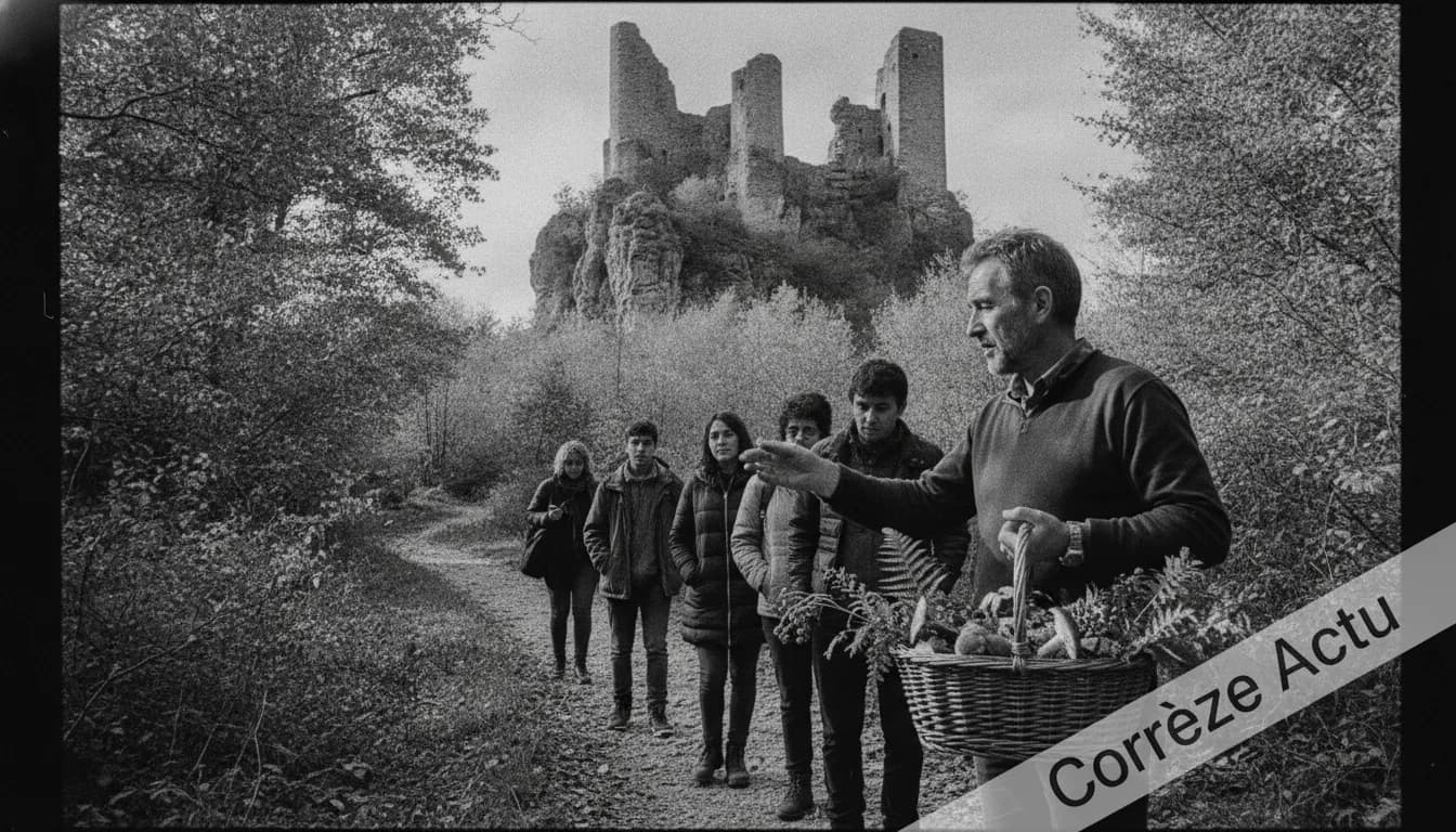 Affiche de : Les plantes sauvages se dégustent aux Tours de Merle