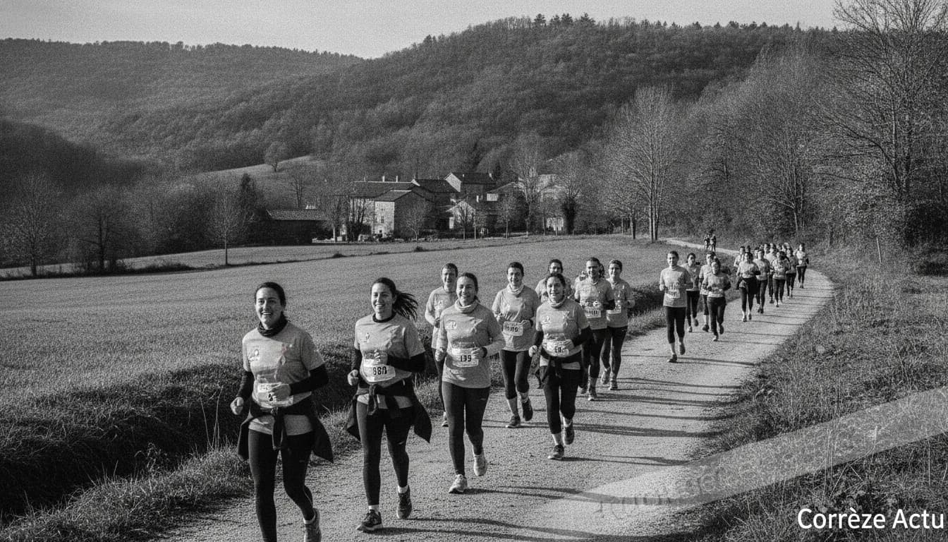 Affiche de : La Vitracoise : courir ou marcher en rose à Vitrac pour Octobre Rose