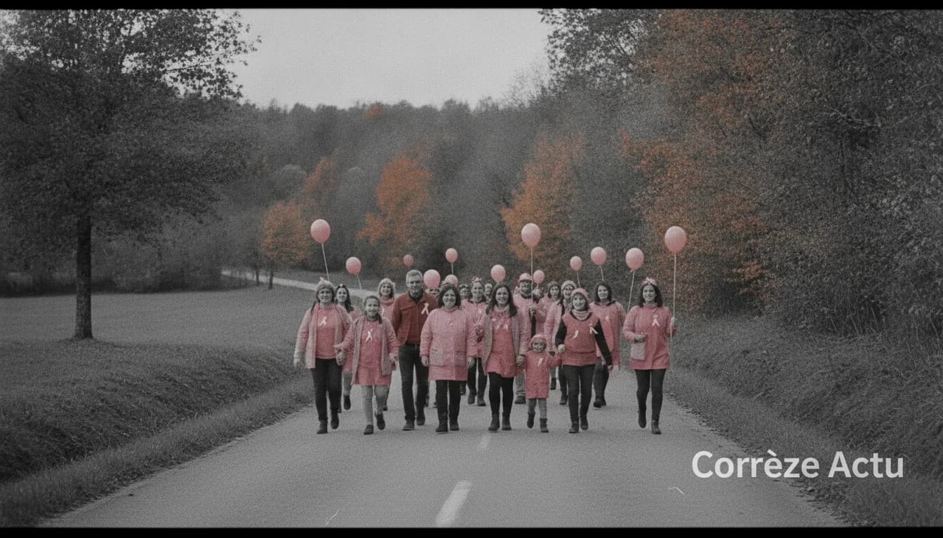 Affiche de : Montgibaud voit la vie en rose pour Octobre Rose