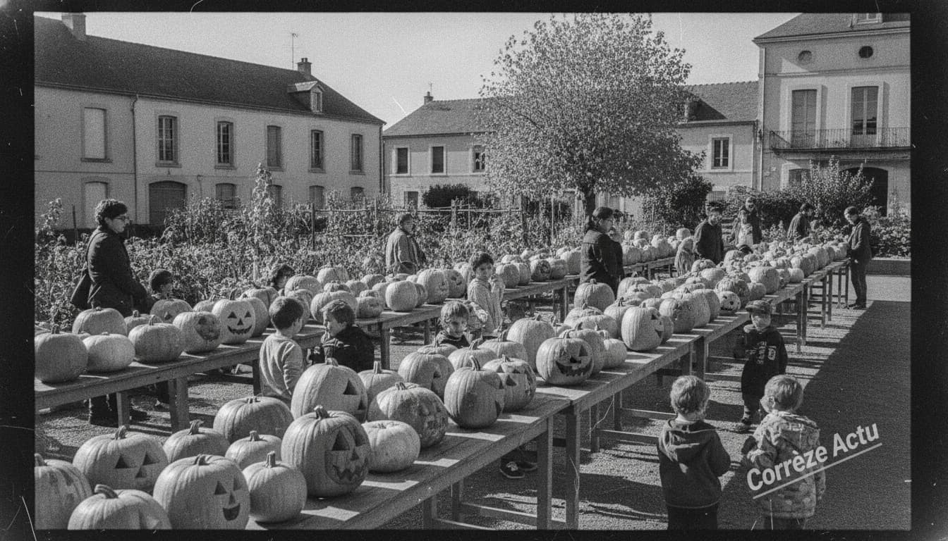 Affiche de : Citytrouille : les citrouilles décorées reviennent au Potager de Brive