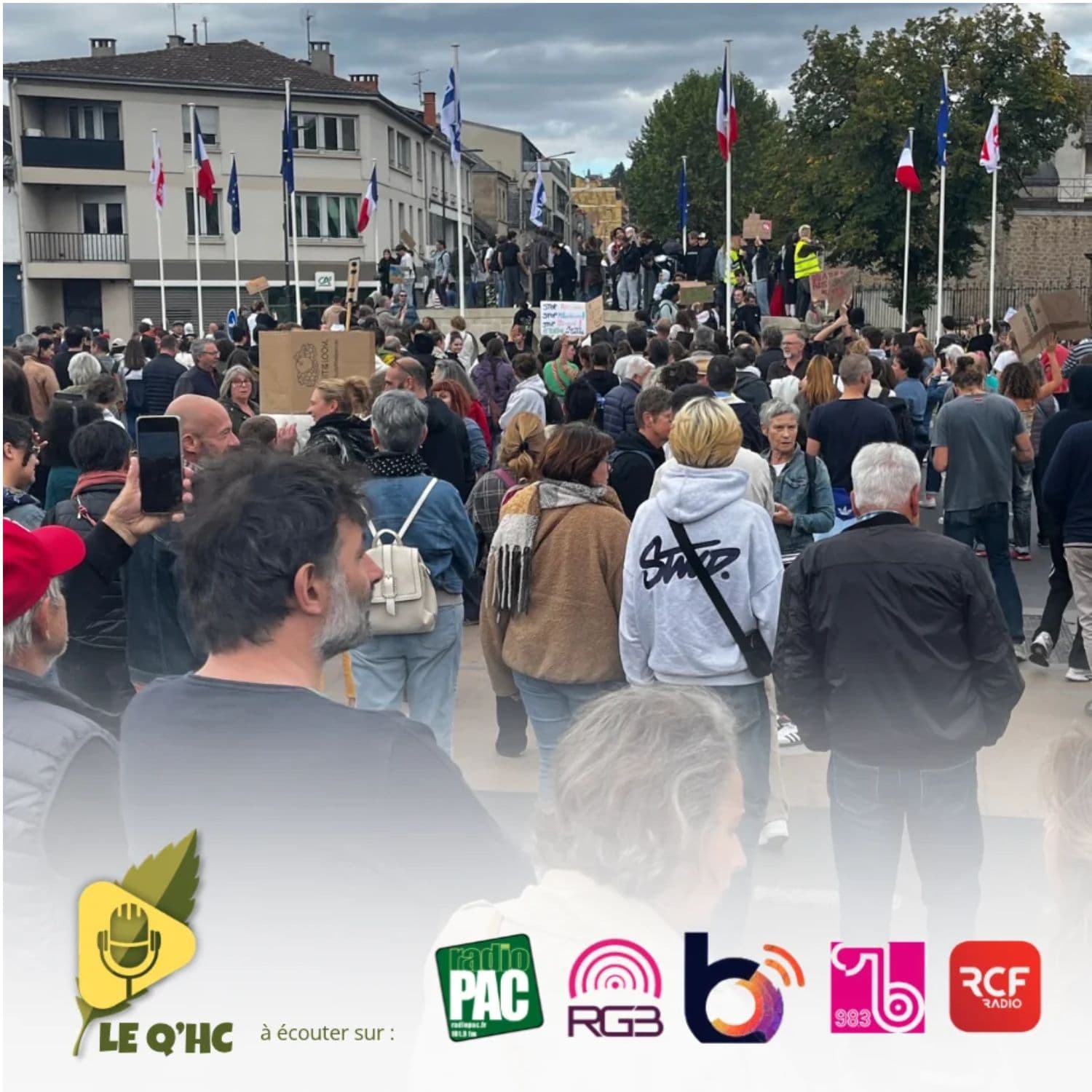 Rassemblement à Brive