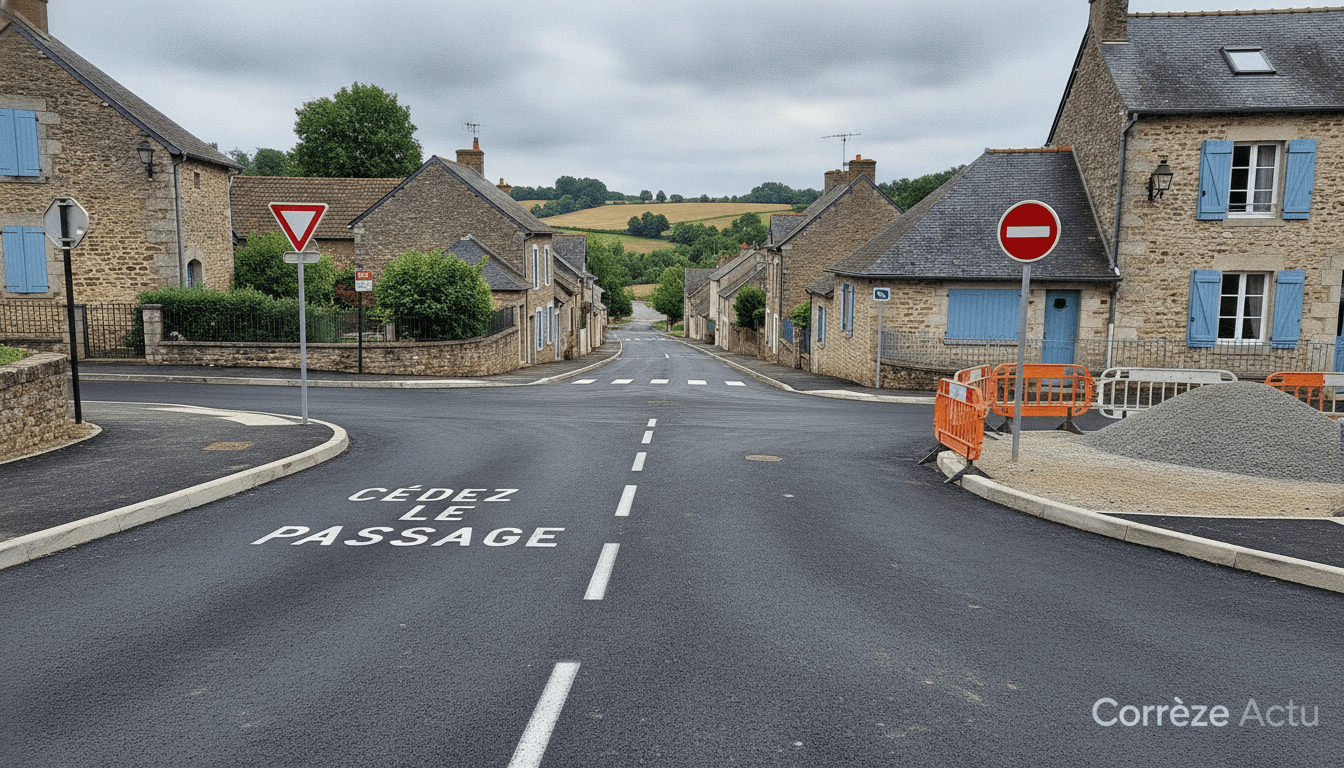 Illustration : Tulle : la circulation change dans le quartier de Souilhac
