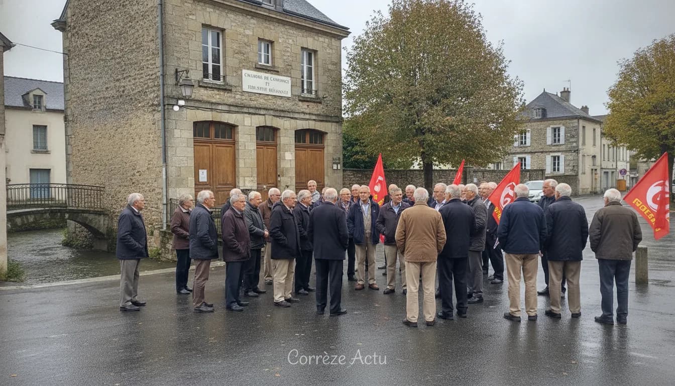 Illustration : Retraites complémentaires : « le compte n'y est pas » pour la CGT à Brive