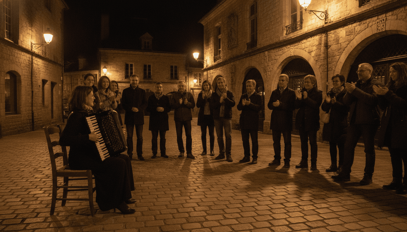 Illustration : 80 heures d'accordéon place Gambetta : Tulle cherche des bénévoles