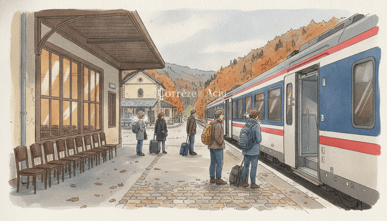 Illustration : TER : usagers et Région face à face ce soir au lycée d'Arsonval à Brive