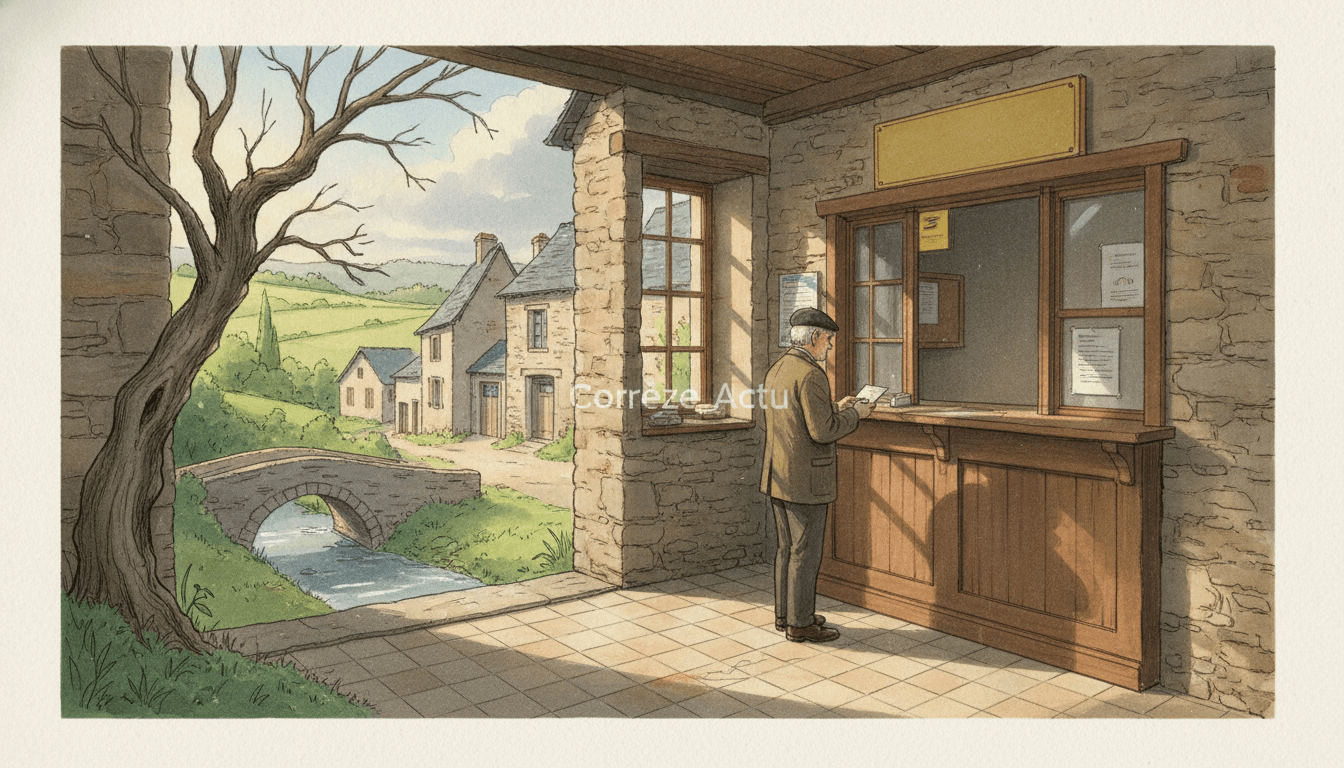 Illustration : Six bureaux de poste corréziens dans le viseur