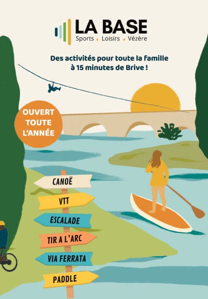 Illustration : Des Activités pour toute la Famille à 15 minutes de Brive !