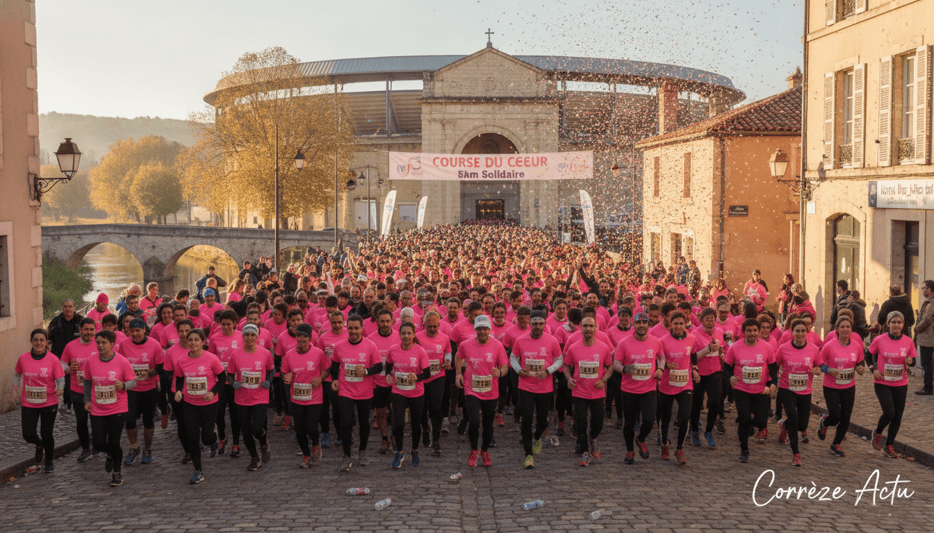 Illustration : La Briviste-La Gaillarde : 7 000 coureurs et 70 000 euros pour la lutte contre le cancer